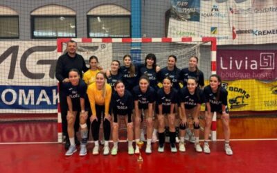 RUKOMETAŠICE NAŠE ŠKOLE PONOVO OSIGURALE NASTUP NA DRŽAVNOM NATJECANJU U POREČU!